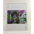 2015 новые А3 настенный календарь дизайн с кошками